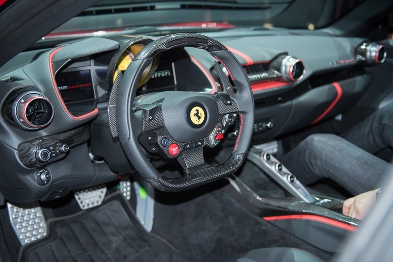2019 Ferrari 812 Aperta interior